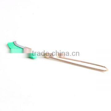 bent hand scratch brushes with handle, length 245 mm or 9 3/5"