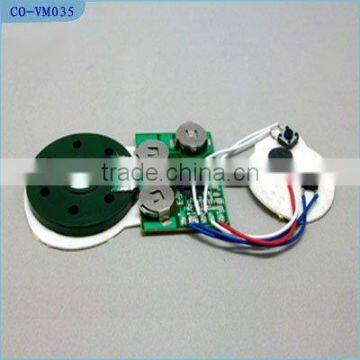 Greeting card IC clip/Sensitive sound module/musical clip