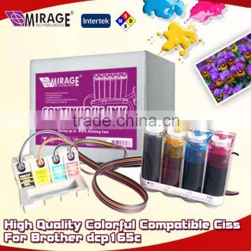 High Quality Colorful Compatible Ciss For Brother dcp165c