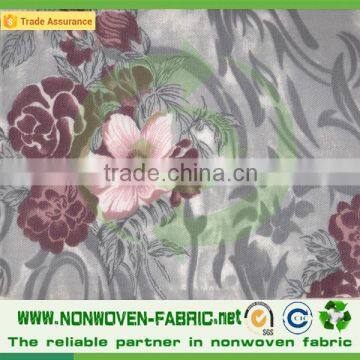 Custom design printed non woven, printing nonwoven fabric