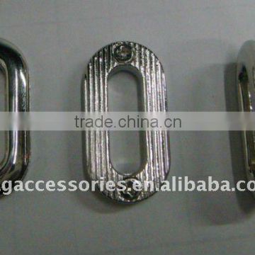 zinc alloy two parts screw eyelet