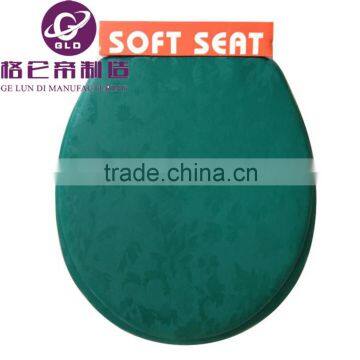 european Pvc soft down slowly round toilet seat cover for bathroom toilet new products on china market