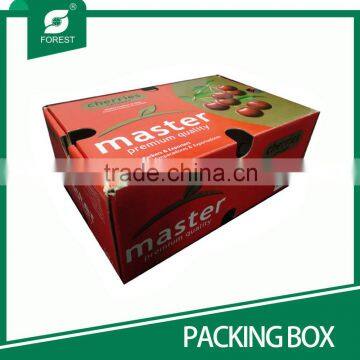 LUXURY CHERRY GIFT CARDBOARD PACKING CARRIER photo-4