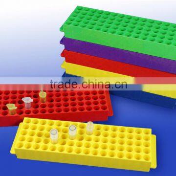 plastic test tube rack