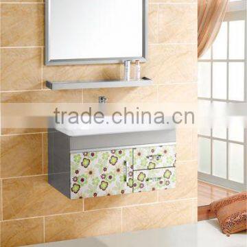 Durable well design Stainless steel bathroom cabinet(WMD-576)