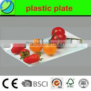 2013 hot selling square plastic plate