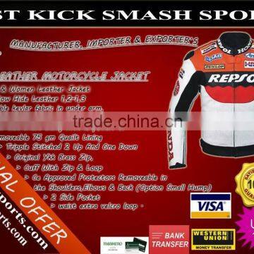 Custom MOTOR BIKE RACING JACKET