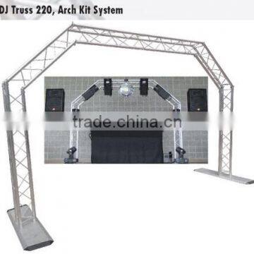 aluminum 220 arch truss system portable dj truss system show booth trusses                        
                                                Quality Choice