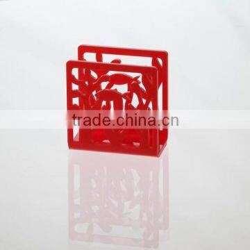 red acrylic photo frame