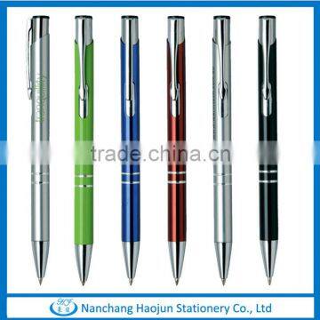 MOQ 1,000 PCS Promotional Anodized Aluminum Pen