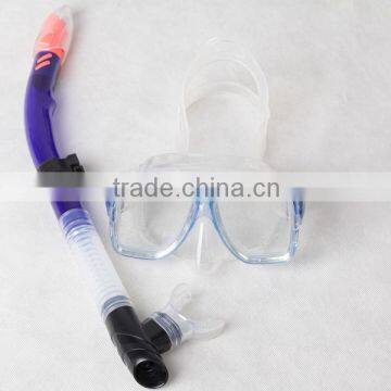 Snorkeling mask set with high quality frontal dive snorkel and goggles diving