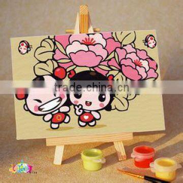 waterproof polyester inkjet canvas for painting beautiful pictures