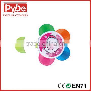 Flower Shaped 5 in 1 Highlighter Pen