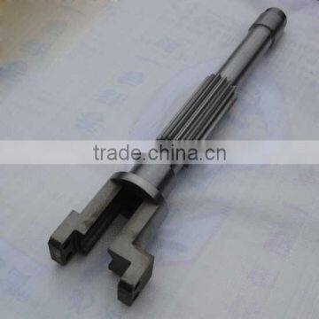Precision steel bar custom lathe turned gearing rod for machinery