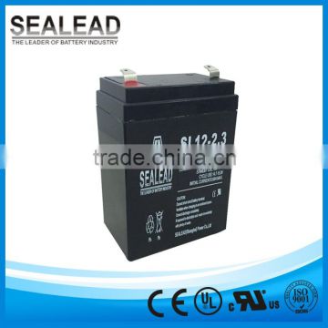 Sealead maintenance free 12v 2.3AH deep cycle battery