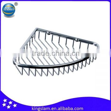 2015 Popular bathroom accessories basket chrome