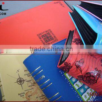 Luxury PU Leather Wedding Memo PP Pocket Slip in Photo Album Book Wholesale with Photo Pocket