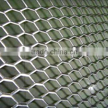 Stainless steel hexagonal expanded metal mesh