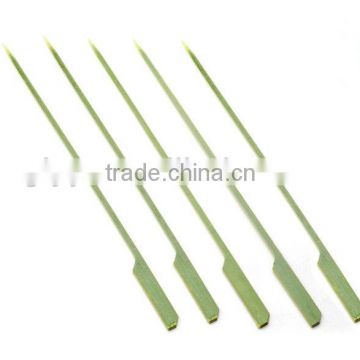 Wide Bamboo Skewer,square bamboo skewers,bamboo paddle skewers,special bamboo skewers