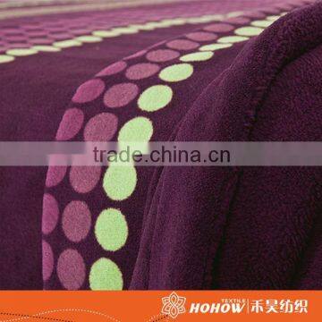 100% polyester Custom design Polar fleece blanket & polar fleece throw blanket