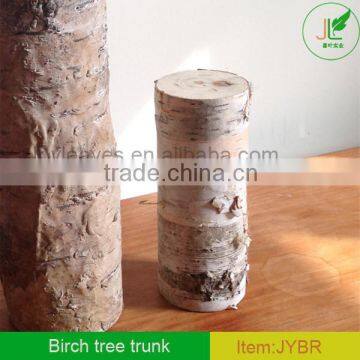 PU surface artificial fake birch tree trunk