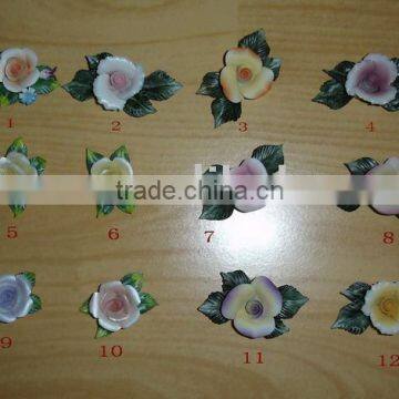 ceramic flower,porcelain flower decoration