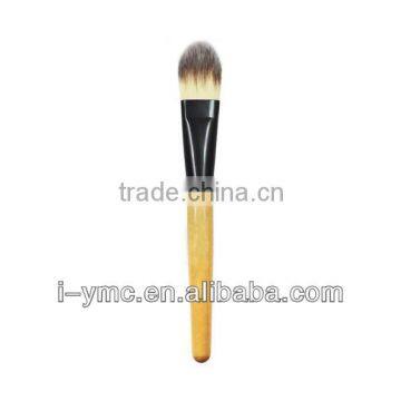 wooden handle makeup foundation brush/facial mask brushes