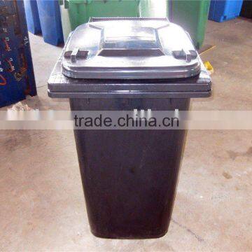 240liter waste bin with wheels with pedal