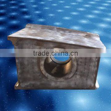 Customized Upper rudder carrier by sand casting