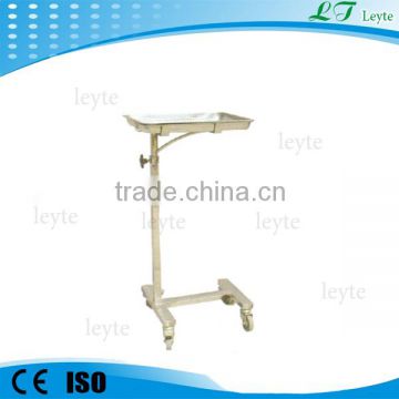 K-D059 hospital stainless steel Tray Stand with one Post                        
                                                Quality Choice