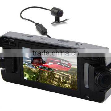 2.7 Inch TFT 720P HD Triple Cameras 360 Degree Full Security Auto DVR Camera