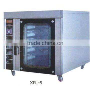 5 plate hot air rotary oven