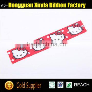 Dongguan Supplier Pretty Printed Baby Silk Ribbons