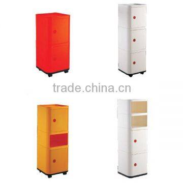 Multifunction locker,charity collection box,plastic colorful multi-layer lockers