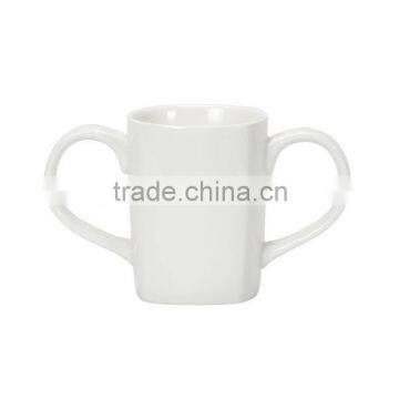 2013 double handle ceramic mug