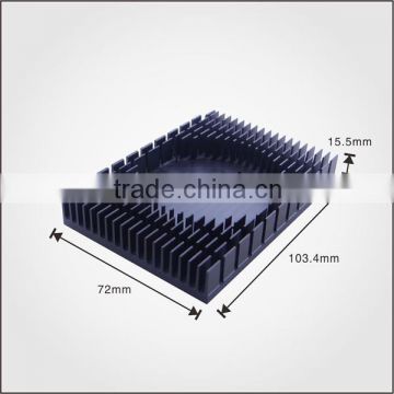 Heat sink,extruded aluminum heatsink,black anodized VGA heatsinks