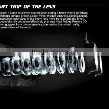 VR Virtual Reality 3D Glasses For 3.5 - 6.0 Inch Smartphone+Bluetooth Controller 1.0 2016 Google Cardboard VR BOX photo-6