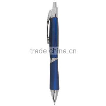 The Signature Pen-Silver with Blue