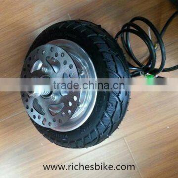 8 Inch Tubeless Double Shaft Scooter Motor Wheelchair Motor