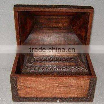 wooden jewellery box