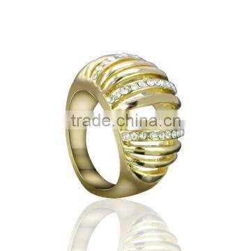 2013 New Design Weddings Rings gift & 18K Gold Plated Nice Rings