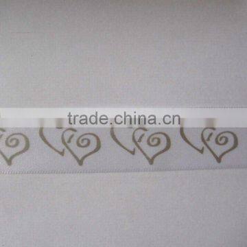 printed satin ribbon