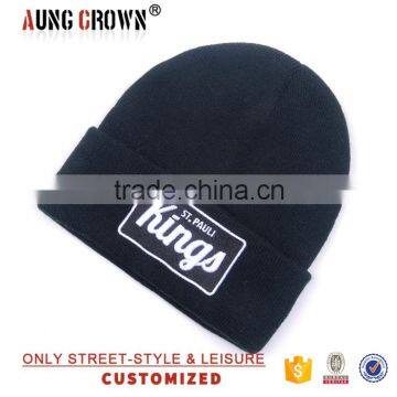 Wholesale Your Own Logo Winter Beanie Custom Embroidery photo-2
