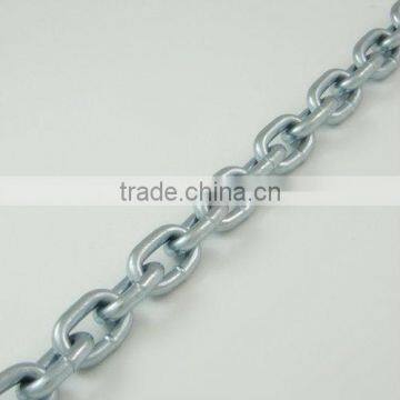 Welded galvanized link chain