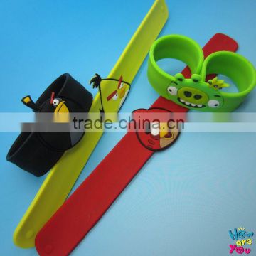 Promotion Kid Slap Band,silicone rubber band ,Slap wristband