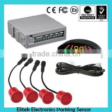 2 year warranty reversing sensors in digital LED display with buzzer alert