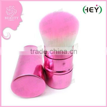 Fashional Retractable powder brush colorful Kabuki makeup brush