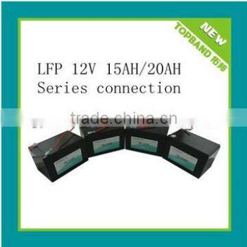 Hot Selling Cheap 12V Battery Pack 4pcs in Series(48V20Ah) for Electric Scooter