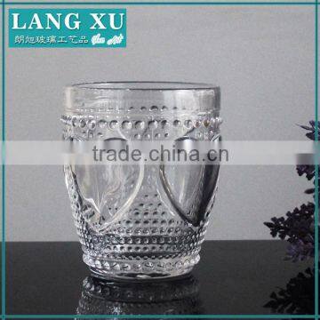 new desigh drinking glass tumbler with round bottom