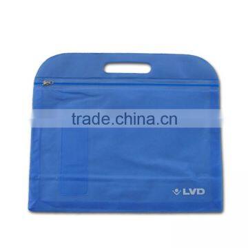 Handled Document Bag File Folder, Plastic Portable Bags (BLY10-1740PP)